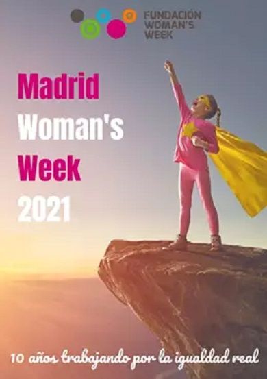 Cartel Madrid Womans week 2021